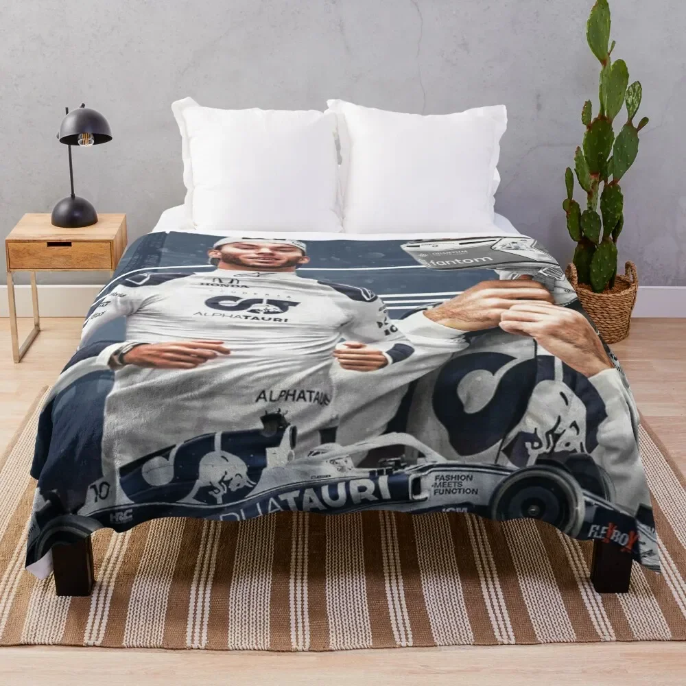 P gasly новые обои плед одеяло пляжные мягкие кровати одеяла