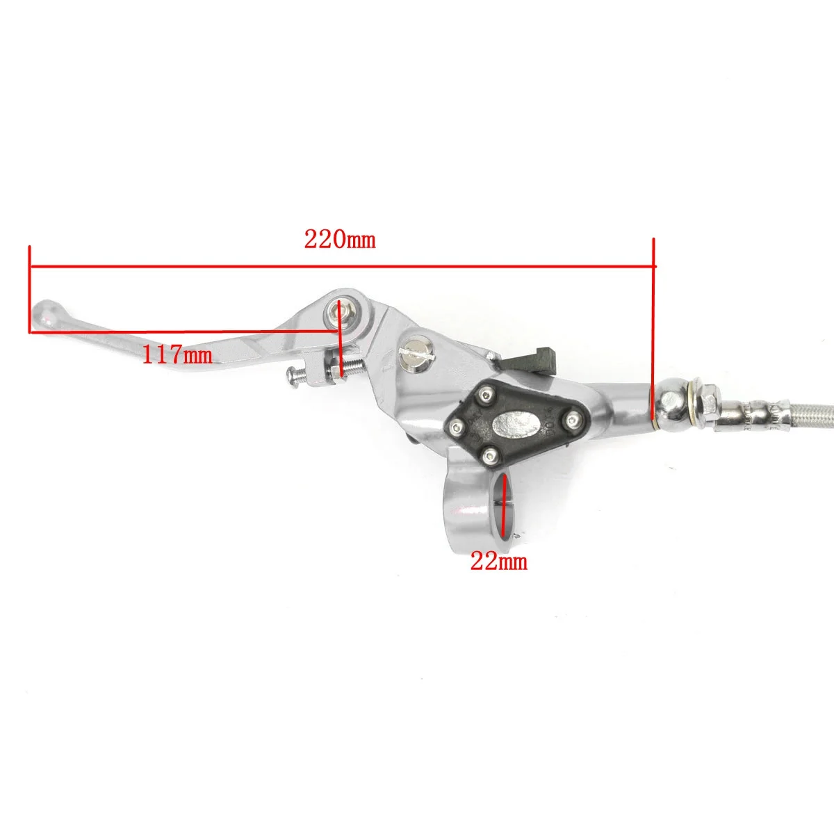 

7/ 8 Inch Universal Bike Brake Cable Motorcycle Hydraulic Brake Clutch Lever Bike Master Cylinder Motorcycle Brake Clutch Lever