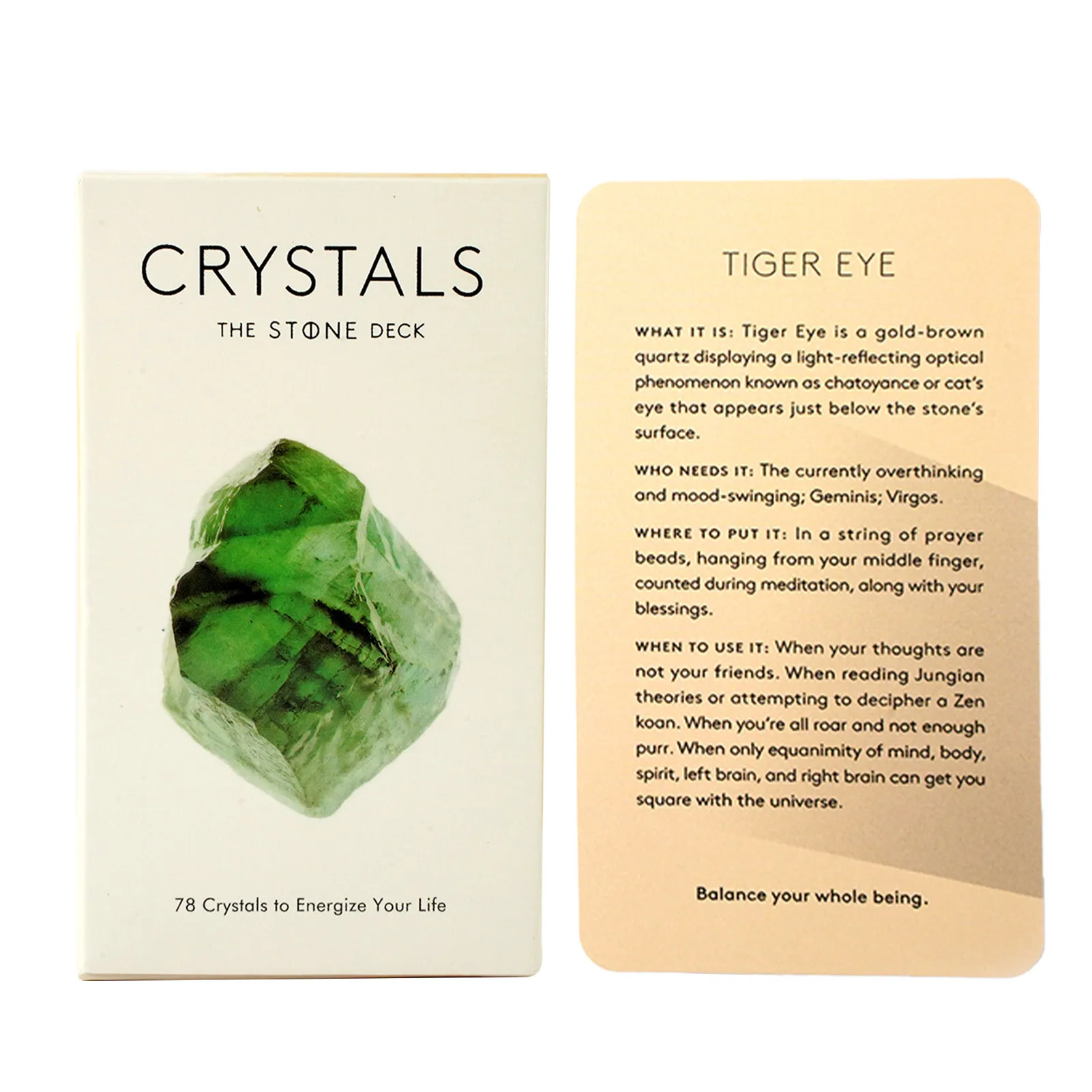 

Crystal Tarot Tarot Cards For Beginners Crystals To Energize Your Life Card Oracle Deck For Finding Health Wealth And Balance