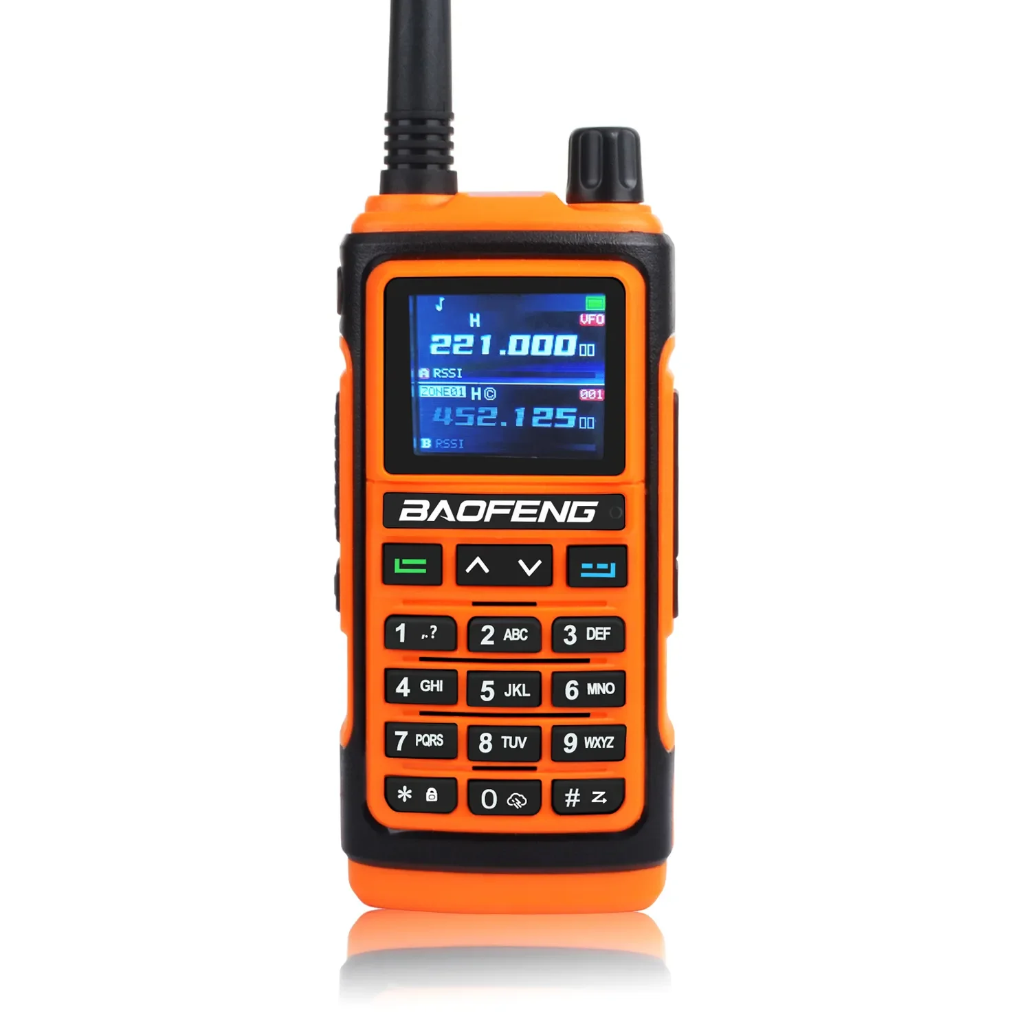 

Портативная рация Baofeng, 108-130 МГц, VHF UHF 200-260 МГц 350-355 МГц, FM-радио, шесть диапазонов, водонепроницаемая