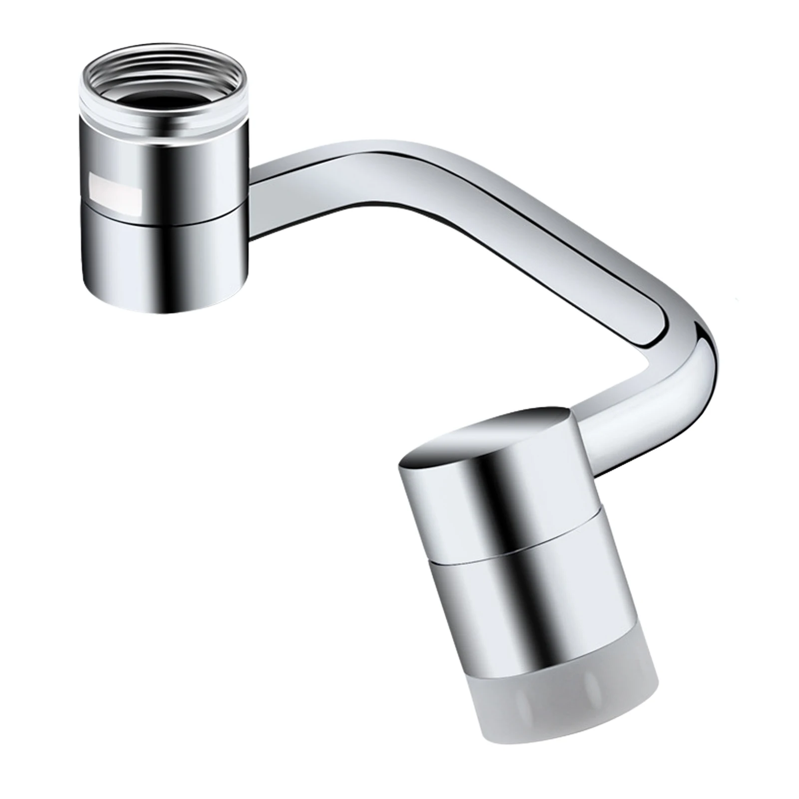 

Swivel Sink Chrome Faucet Aerator 1080 Rotatable Kitchen Tap Head Anti-Splash Sink Sprayer Faucet Nozzle Head For Face Eyewash