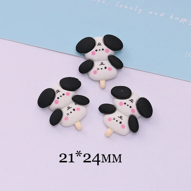 10 шт. мультяшный торт гамбургер мороженое с плоским основанием из смолы