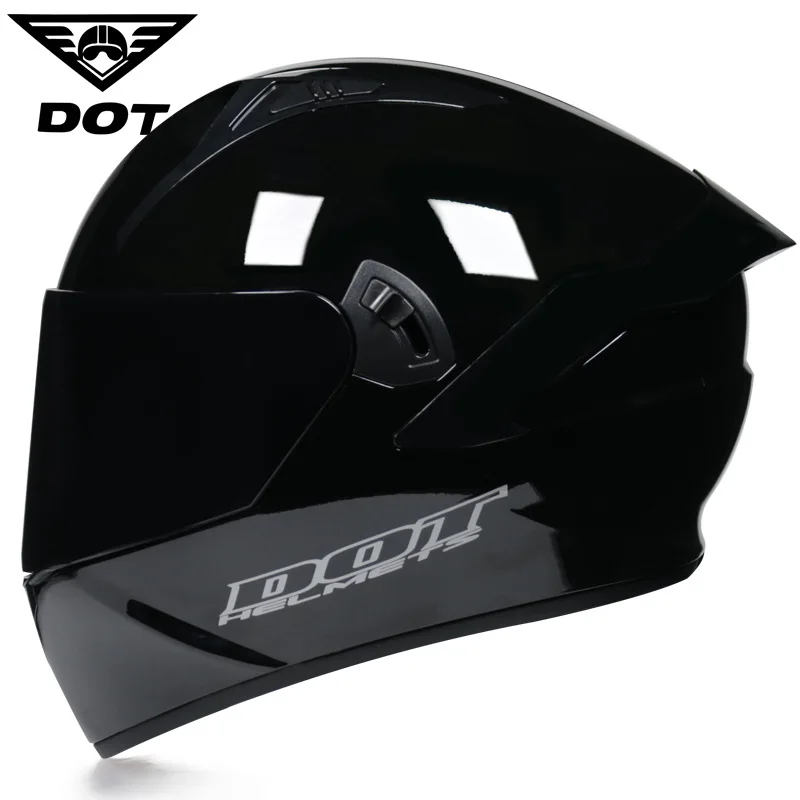 Casco de cara completa DOT-X9 todoterreno, doble lente antiniebla, para moto, Go Kart, Scooter, Motor, Van, visera agv k1, Downhill helmet mtb