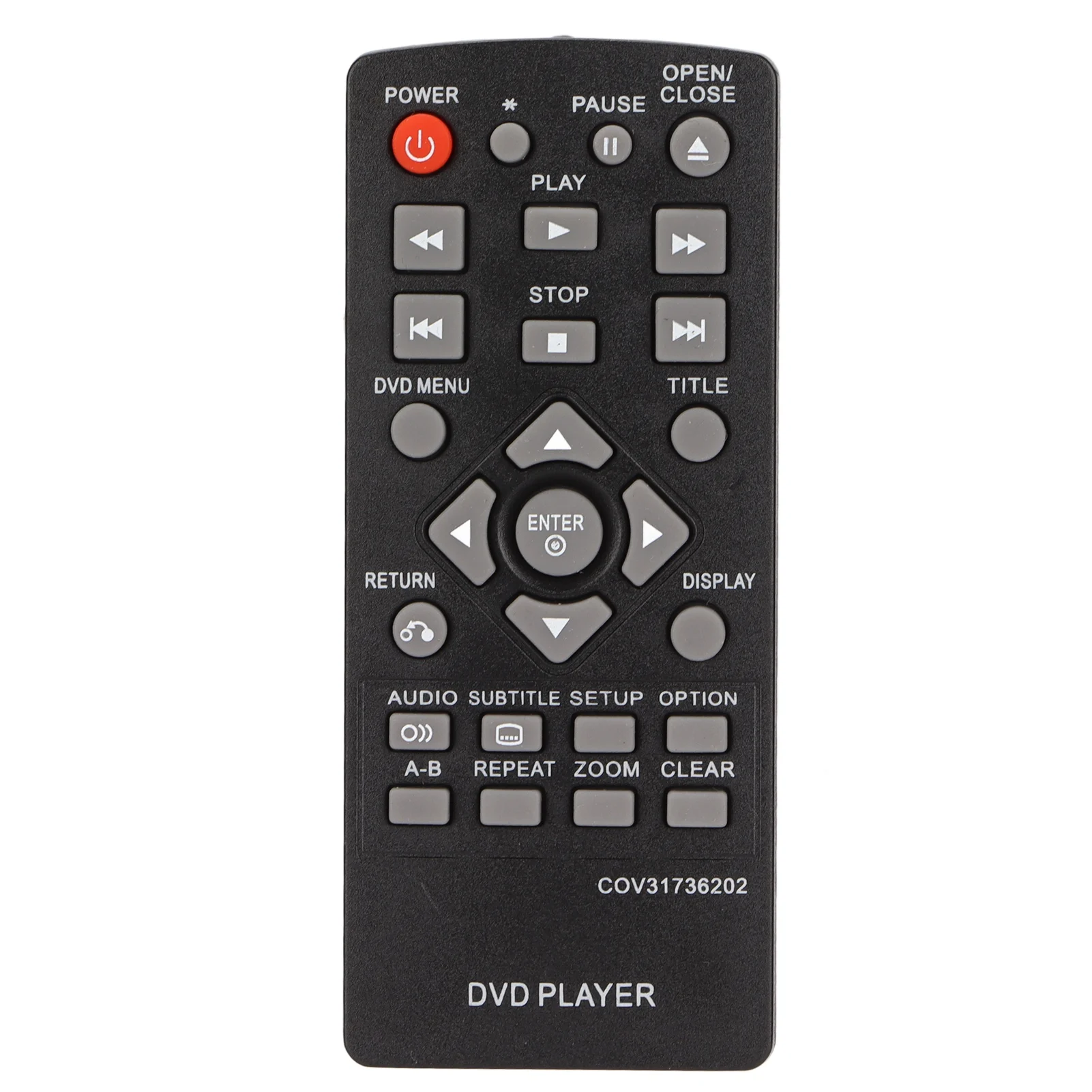 

COV31736202 New Replacement Remote Control Applicable for LG DP132 DP132NU DVD Player