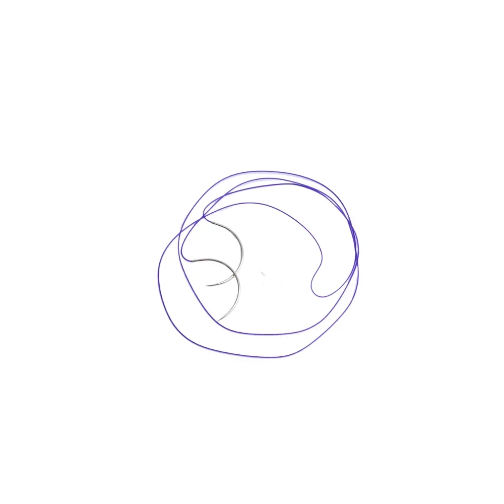 Medical surgery absorbable Barbed thread sutures PDO fish bone Disposable Suture