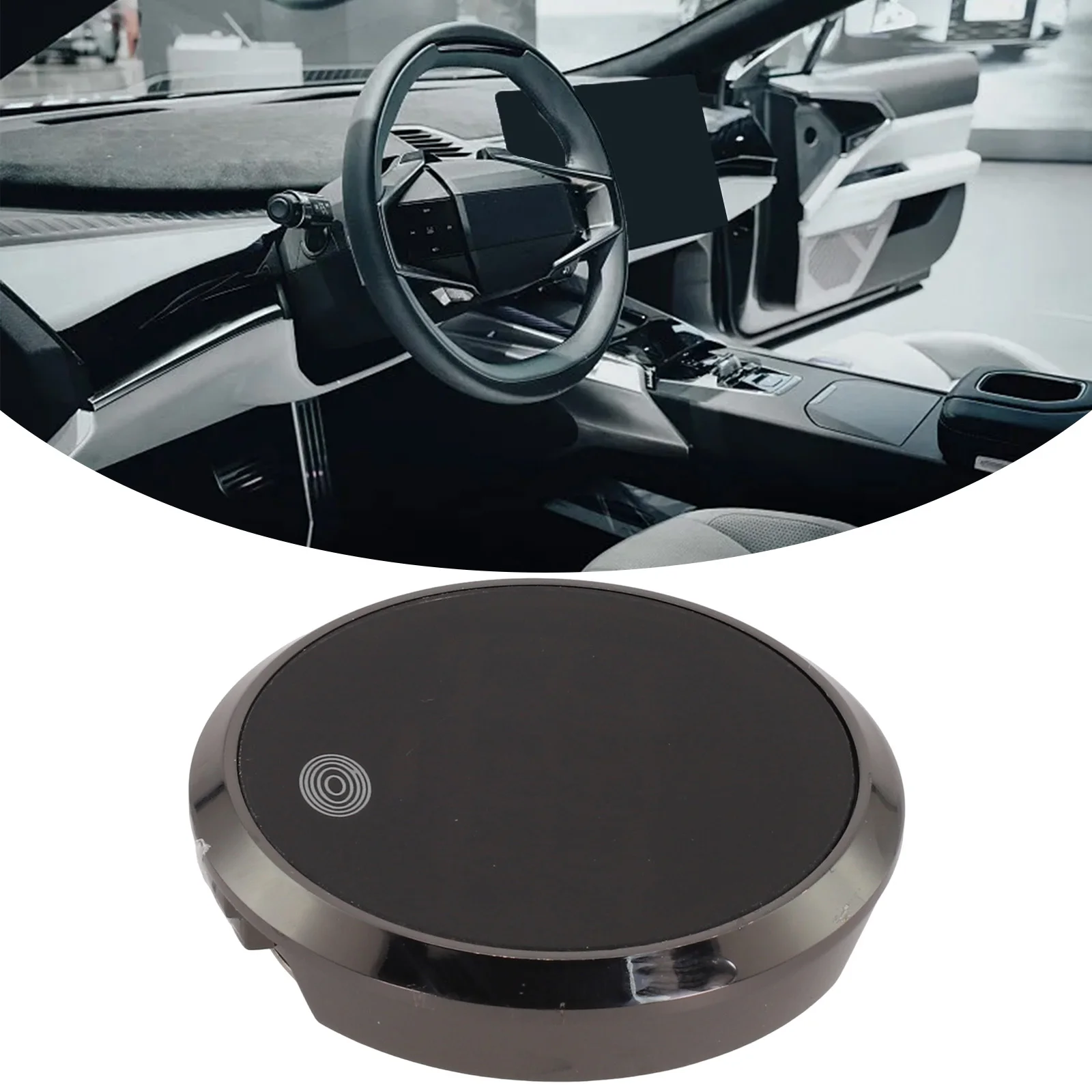 Автомобильные аксессуары часы интерьерные для автомобильных аксессуаров черные