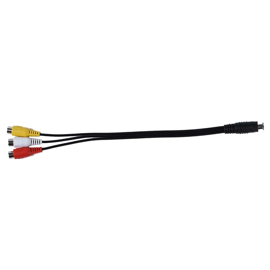 Кабель-адаптер для ноутбука с 4-контактным разъемом типа S-Video на 3 RCA Female TV