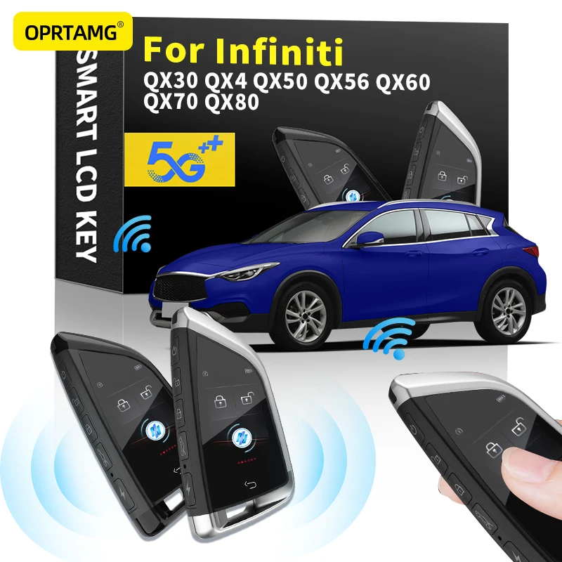 

Remote Key LCD Display Screen for keyless-go smart key vehicle For Infiniti QX30 QX4 QX50 QX56 QX60 QX70 QX80 2000-2021 2022