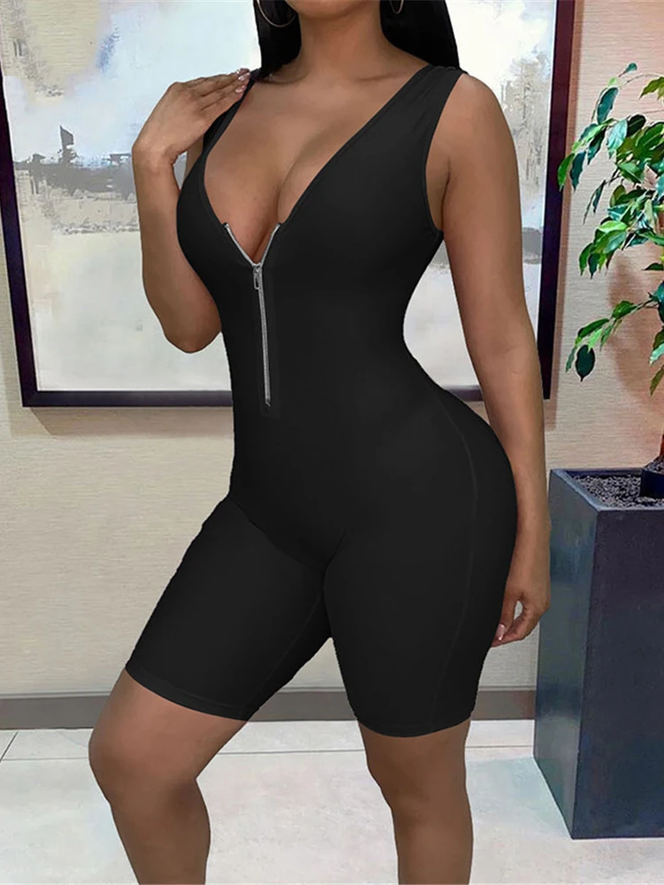 

2022, комбинезон, женский комбинезон, сексуальный комбинезон, женская одежда, комбинезоны без рукавов с V-образным вырезом и высокой талией на ...