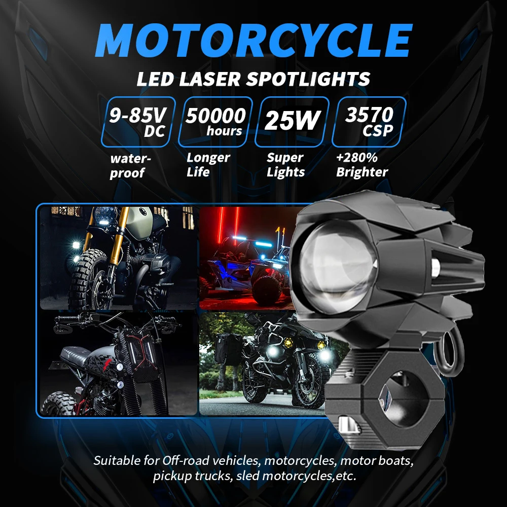 Мотоциклетный светильник светодиодный точечный для вождения R1200GS