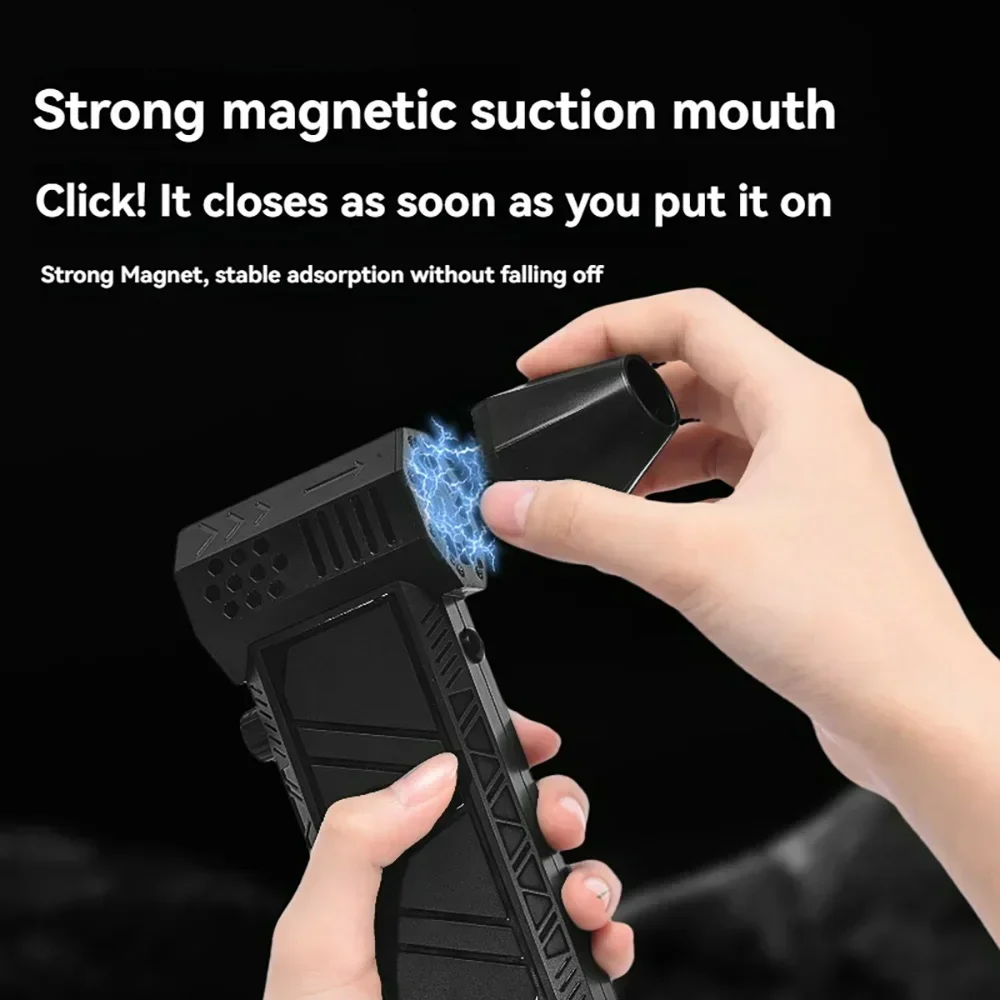 Outdoor Turbine Brushless Blower Mini Super Power Turbo Fan Wireless Air Violent Powerful