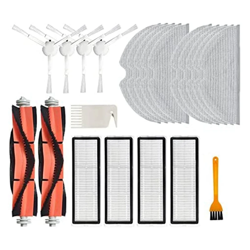 

For Xiaomi 1C 1T 2C STYTJ01ZHM SKV4093GL For Dreame F9 Vacuum Finder Spare Parts Accessories Main Side Brush Mop Filters