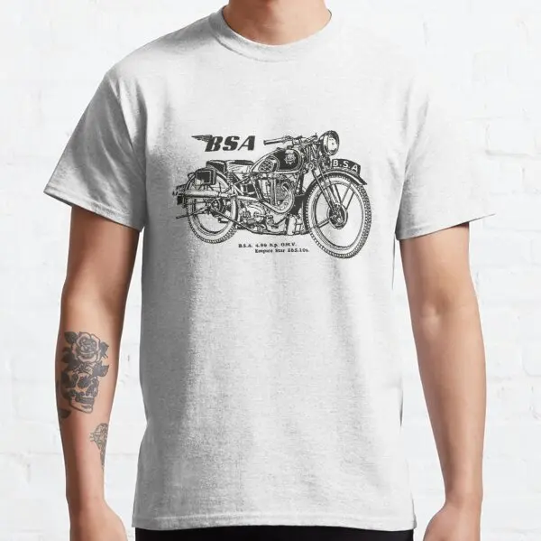 

ФУТБОЛКА B S A Empire Star 4 96 H P O H V для Bimota Ghezzi Cagiva KTM Suzuki Triumph CFMOTO