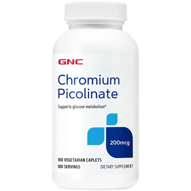 

Chromium Picolinate Supports Glucose Metabolism 200 Mcg 180 Caplets