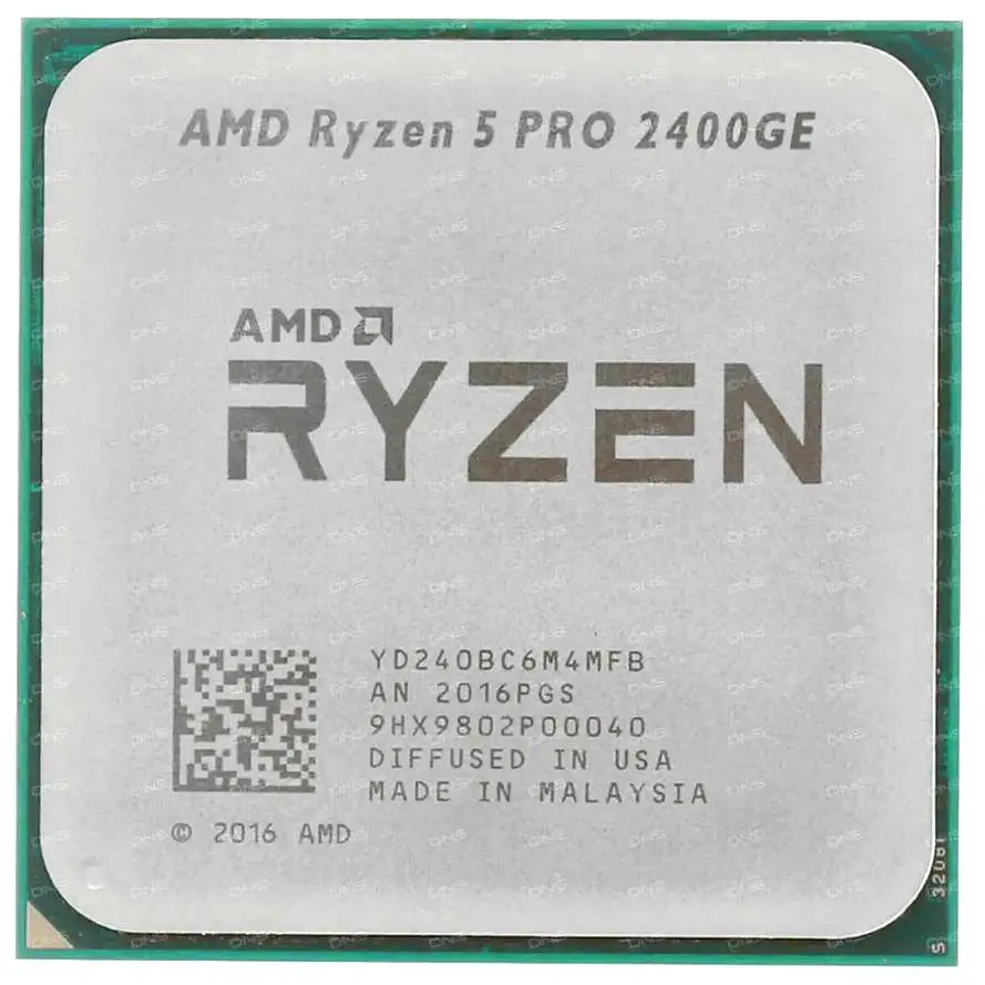 

Б/у Процессор AMD Ryzen 5 PRO 2400GE R5 PRO 2400GE 3,2 ГГц четырехъядерный восьмипоточный процессор 35 Вт Разъем AM4