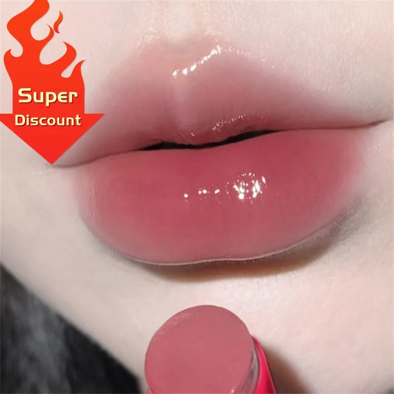 

8Color Crystal Lip Balm Jelly Lipstick Moisturizing Mirror Water Light Solid Lip Glaze Sexy Red Lip Tint Makeup Cosmetics New