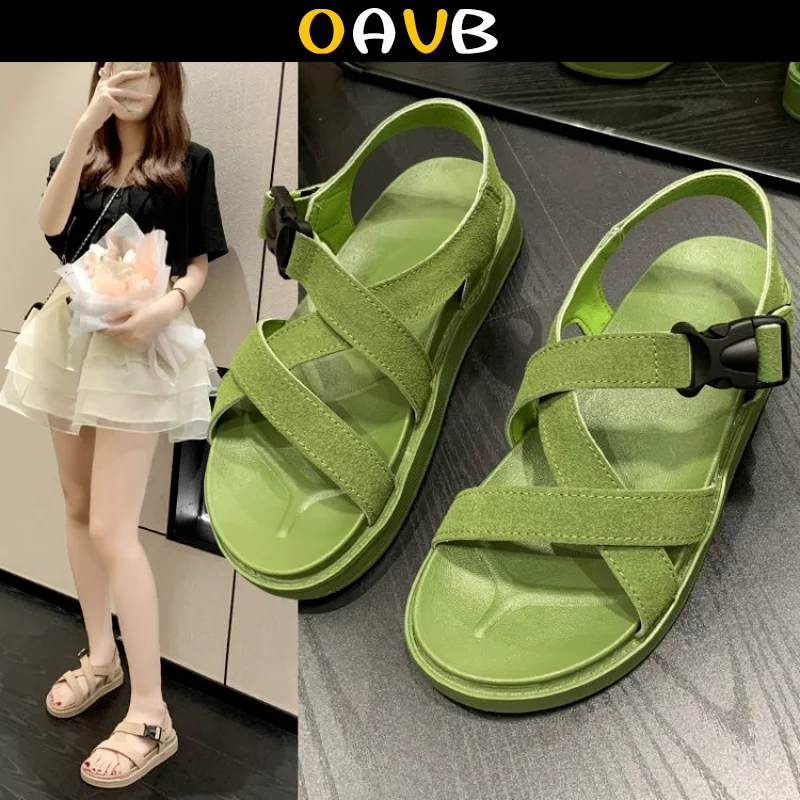 

OAVB Fashion New Summer Beach Summer Woman Sandals Women 2023 Ladies Slippers and Sandals Casual Shoes for Women Women's