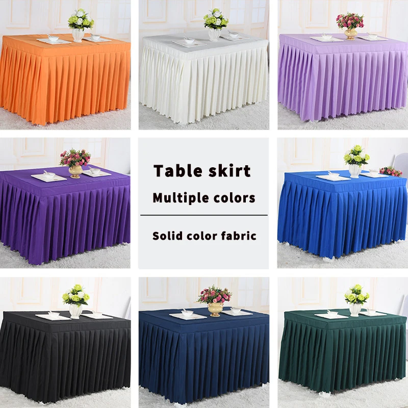 

Скатерть монохромная однотонная для свадебных торжеств