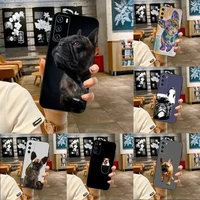 french bull dog phone case for huawei mate 40e 40pro 30 20 10 9 8 pro s 20x 5g plus g9plus magic3 pro nova 7i 7 pro se cover