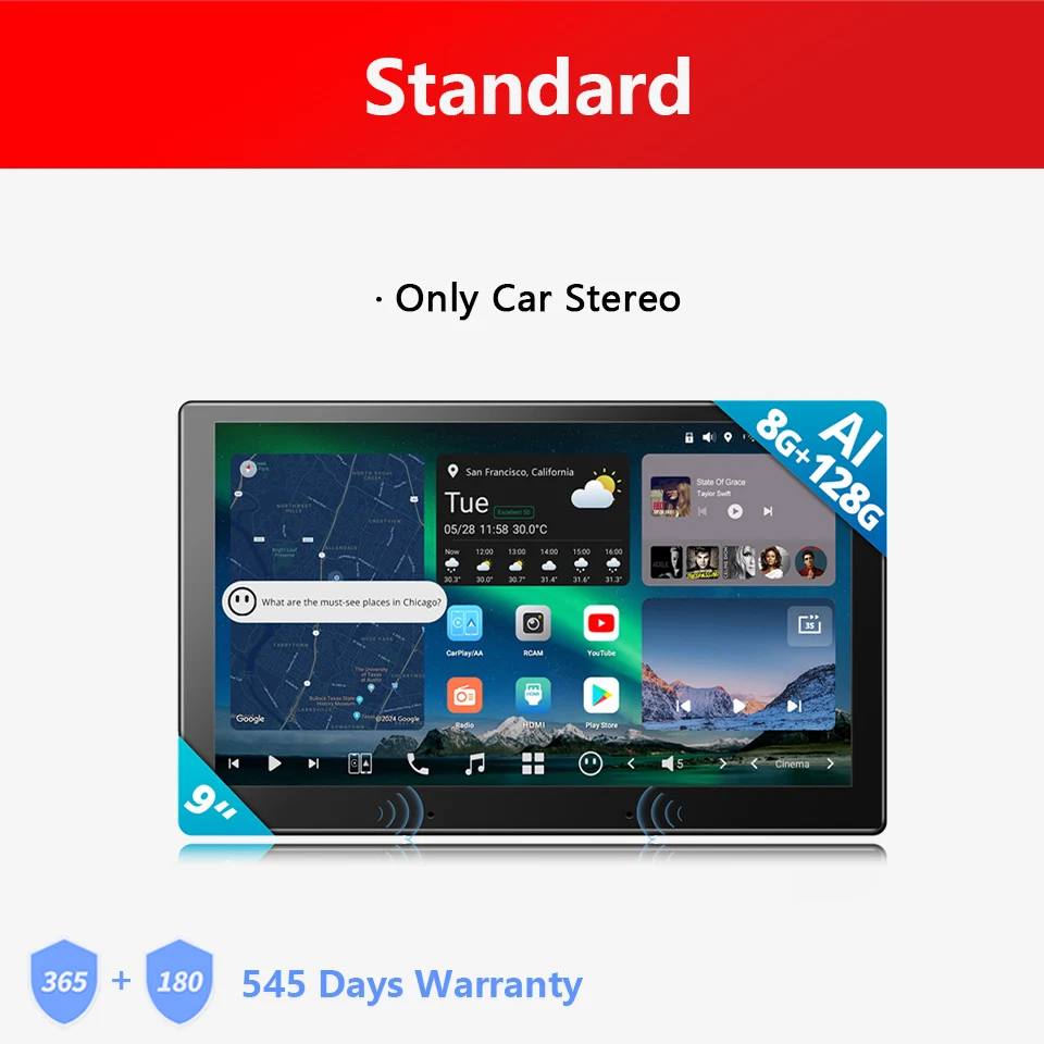 

ATOTO 9-дюймовый Android Мультимедиа Автомобильный Стерео 2 Din Навигация Bluetooth Apple Carplay Экран Android Auto 2Din Радио Плеер X10