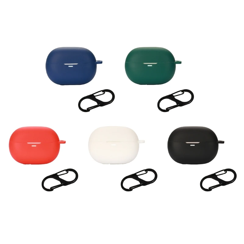 

Suitable for Baseus WM05 Shockproof Wireless Headphone Sleeve Impact-resistant Housing Anti Dust Washable Silicone Cover