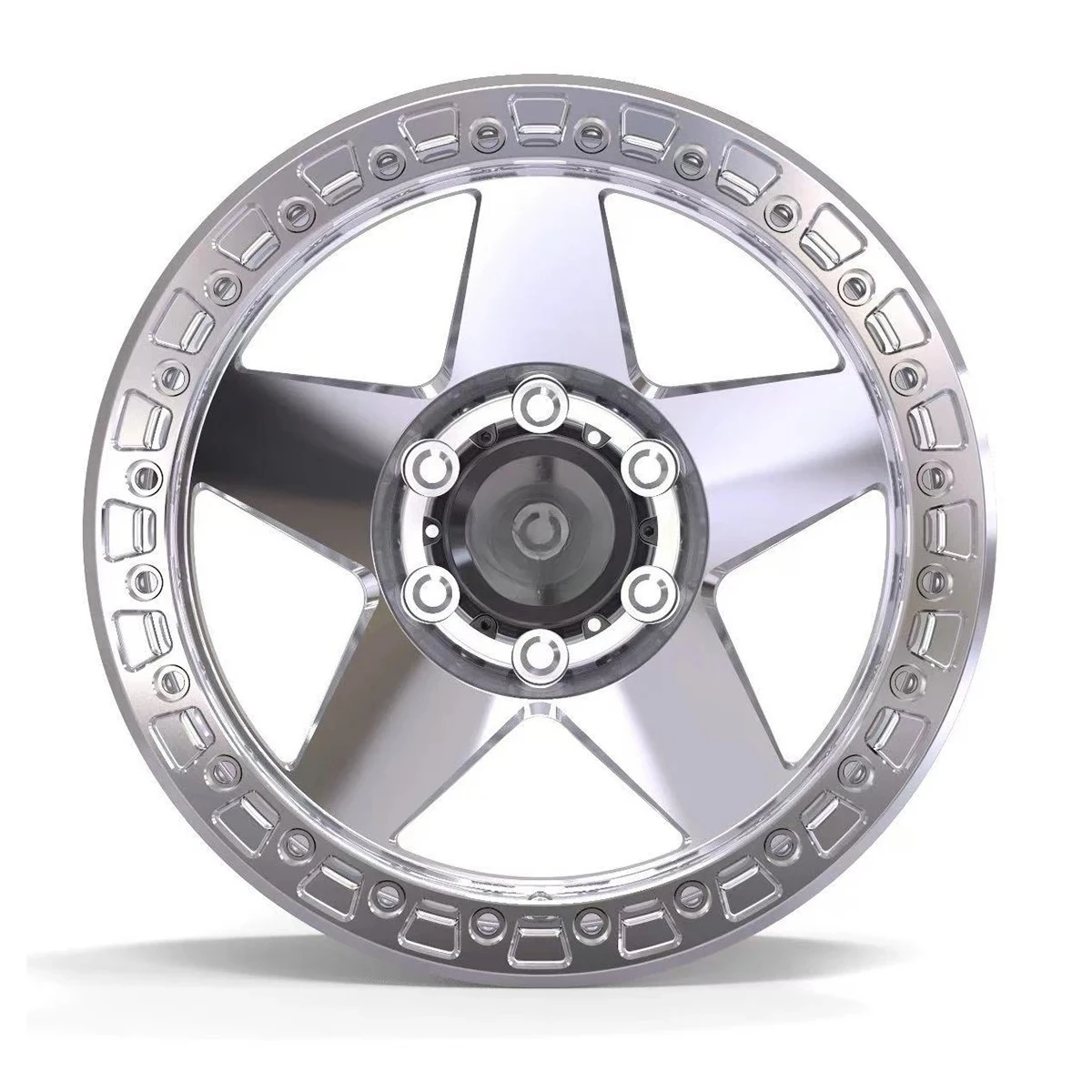 Фото 2025 Custom Suv Deep Concave -44 16 17 18 дюймов Pcd 6x139,7 6x114,3 5x127 Offroad Кованый для Land Rover Wrangler Hummer Tank Pajer №3