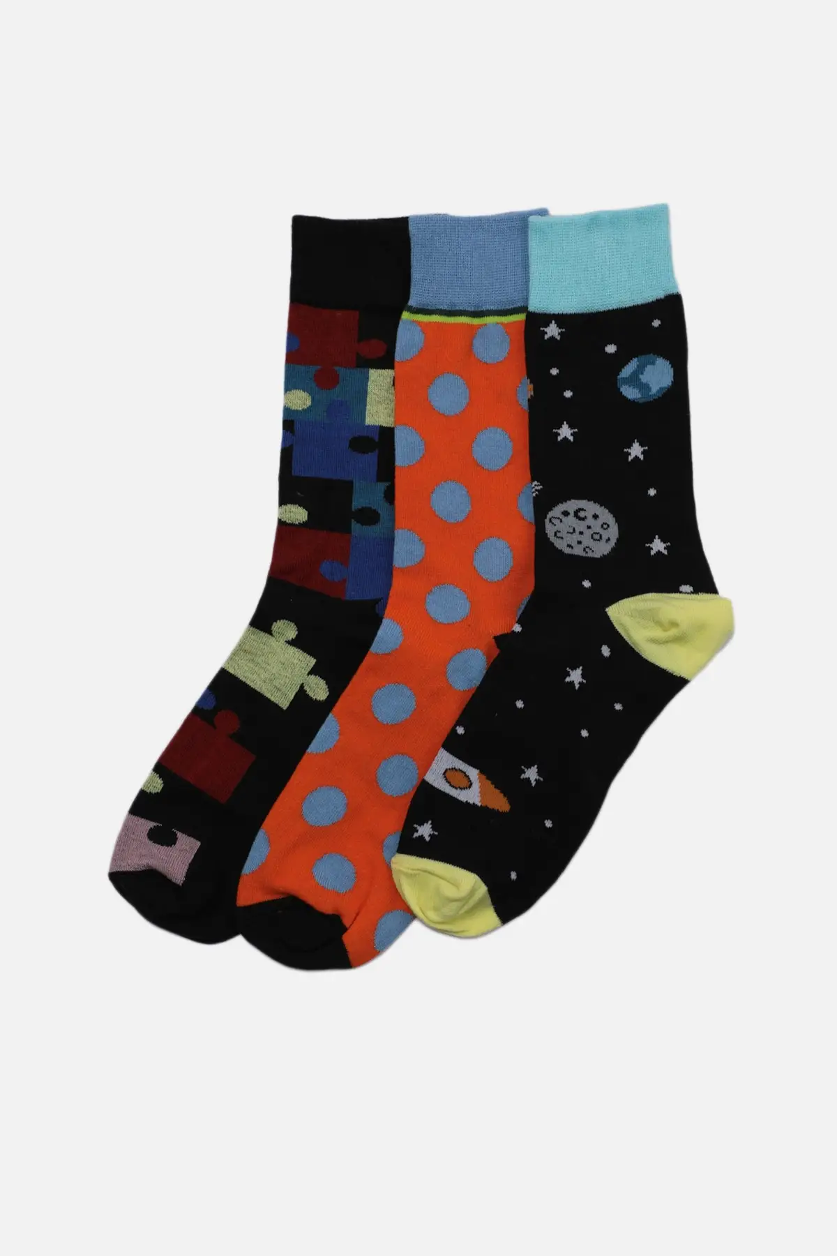 

Male 3'lü Package Socks TMNAW22CO0309