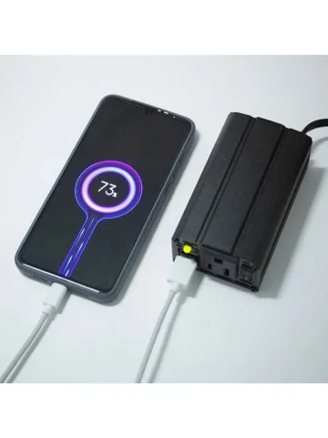 Инвертор мощности для литиевой батареи Makita 18 В с переключателем и USB-трансформатором, инвертор, аксессуары для электроинструментов, 200 Вт (без батареи)