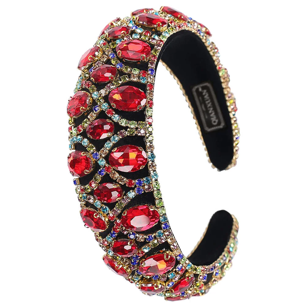 

Decorations Rhinestone Hair Baroque Hairband Style Headband Woman Headdress Accessory