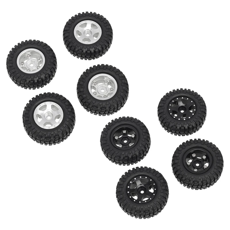 Металлический корпус колеса с шиной для модели внедорожника SCX24 Jeep Gladiator 1/24Th 4WD