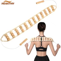 wood therapy massage tools lymphatic massager wood tools for massage for relieving muscle pain all over the body