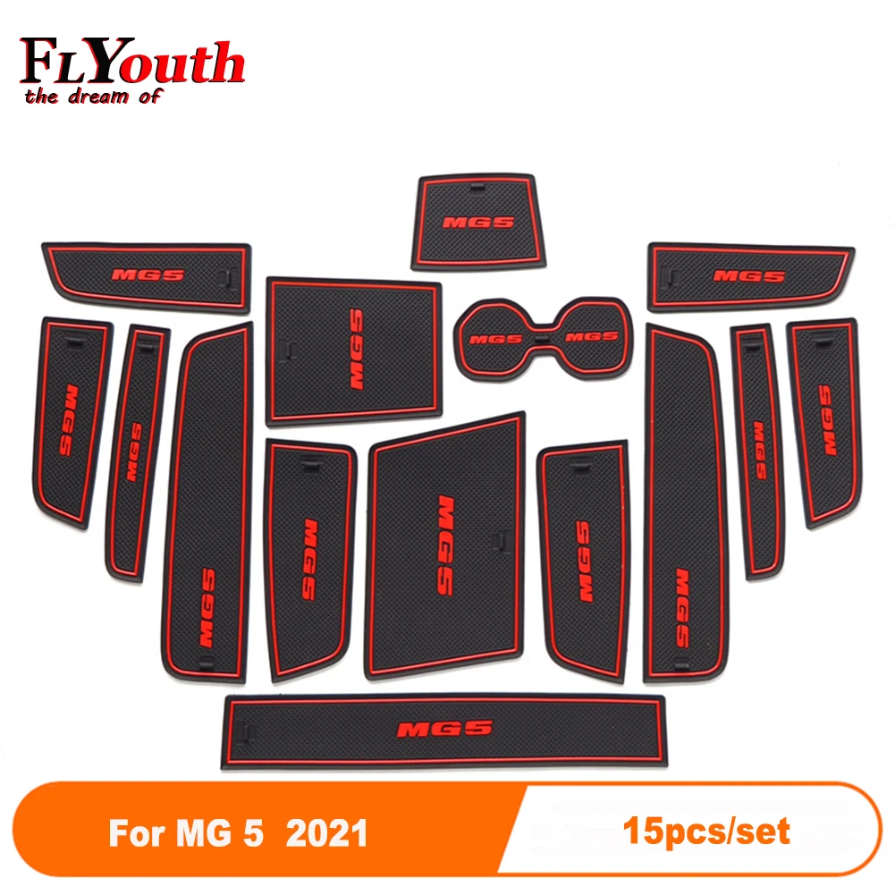 

15 шт./комплект, Противоскользящие коврики для дверей MG 5 2021 2022