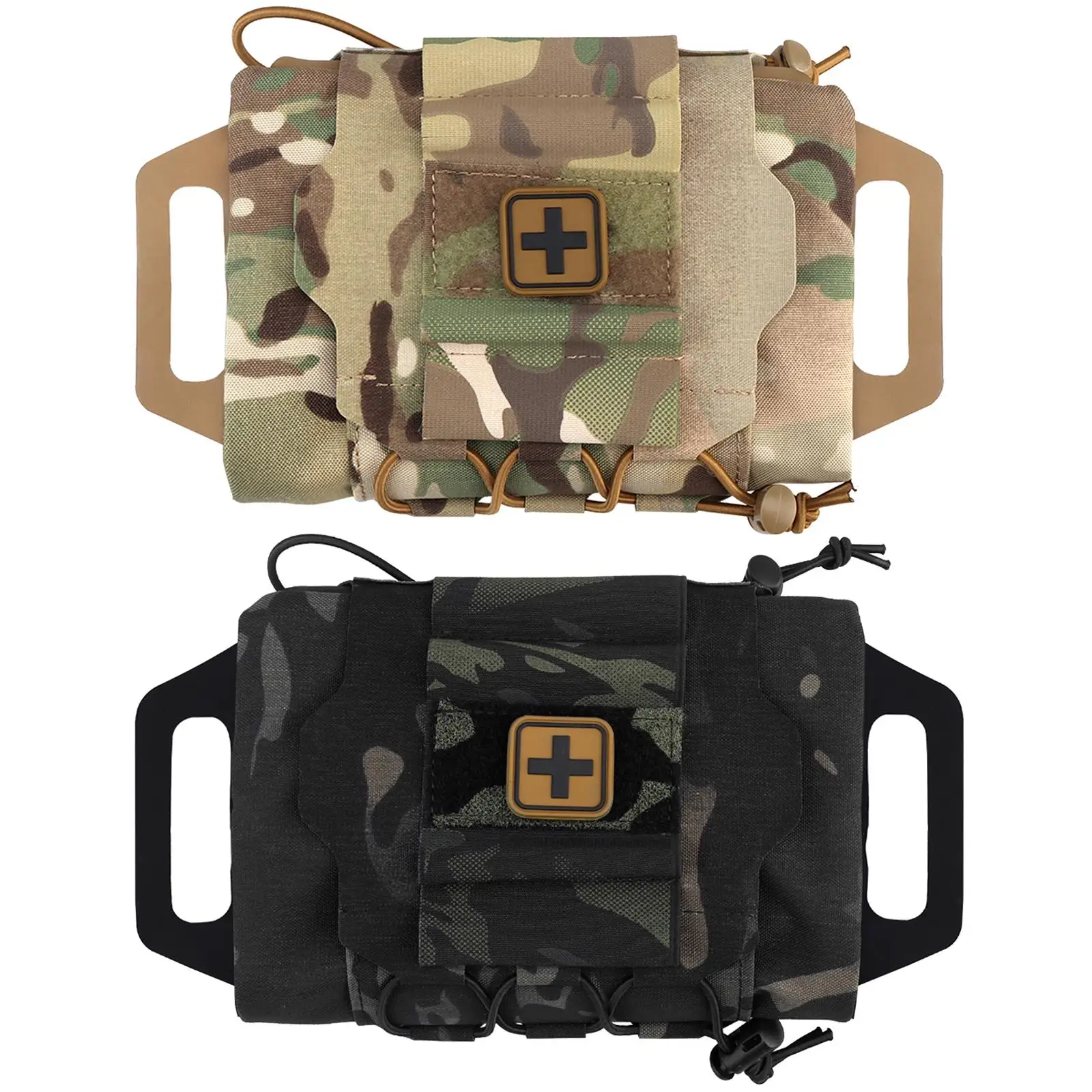 

Compact Utility Pouch Detachable Supplies Gear Accessories First Aid Bag for Survival Car Outdoor Mountaineering Travel