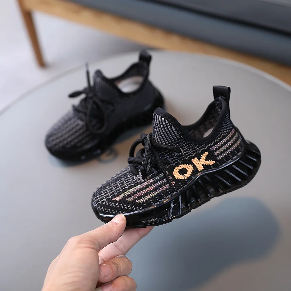 

Kids Shoes Anti-slip Soft Rubber Bottom Baby Sneaker Casual Flat Sneakers Shoes Children Size Kid Girls Boys Sports Shoes 26-36