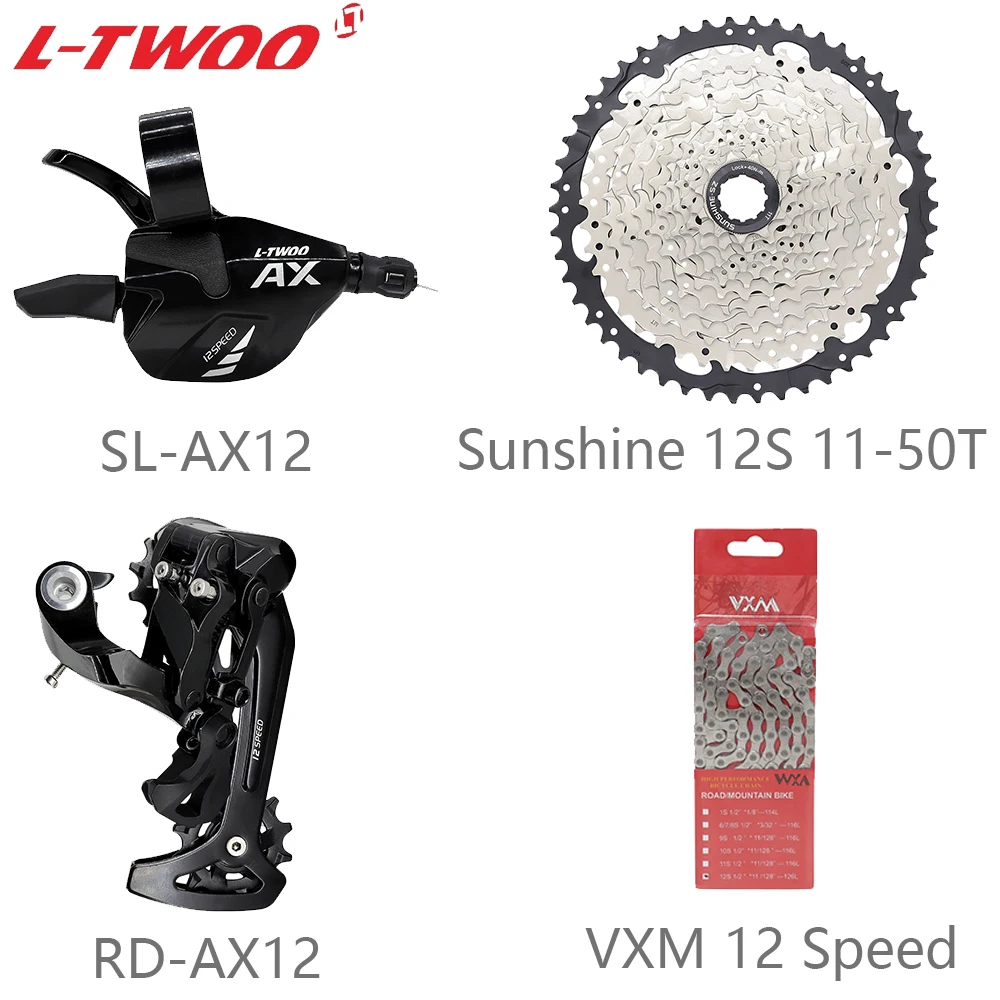 Задний рычаг переключения передач LTWOO AX12 1X1 2 скорости переключатель VXM Chain Sunshine 12 S