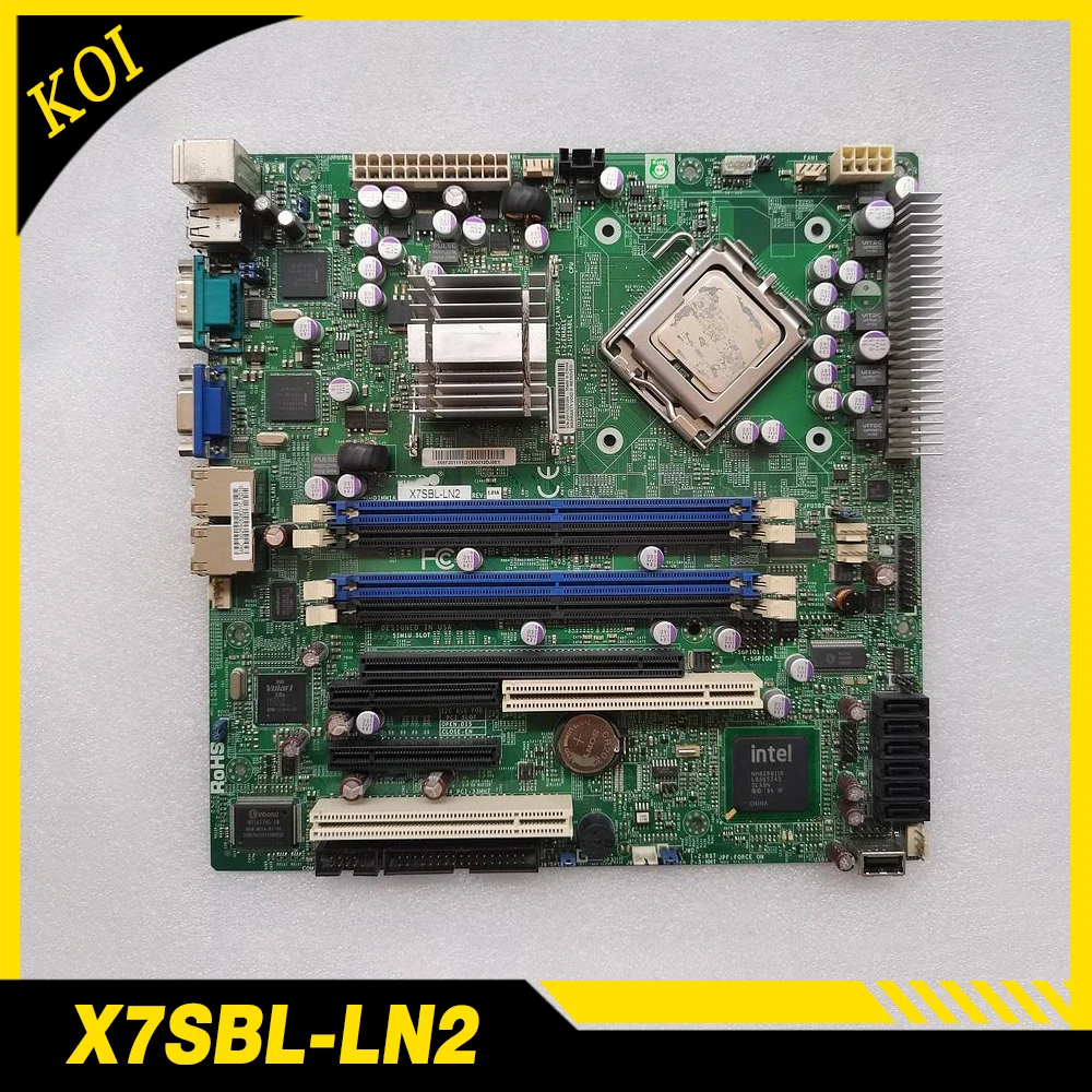 Для Supermicro X7SBL-LN2 Soft Router Firewall Материнская плата LGA 775
