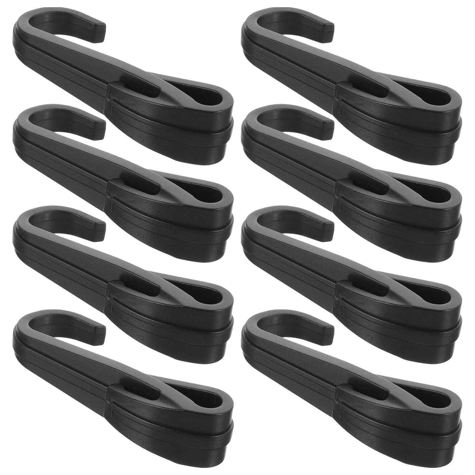 

12 Pcs Ceiling Hook Lightweight Clip Construction Headlamp Outdoor Hardhat Headlight Work Two-way