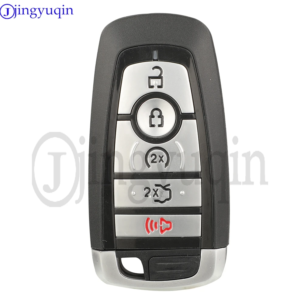 

Jingyuqin 902 МГц ID49 OEM умный дистанционный ключ без ключа с 5 кнопками для Ford Edge Fusion Explorer 2018 2019 164-8149