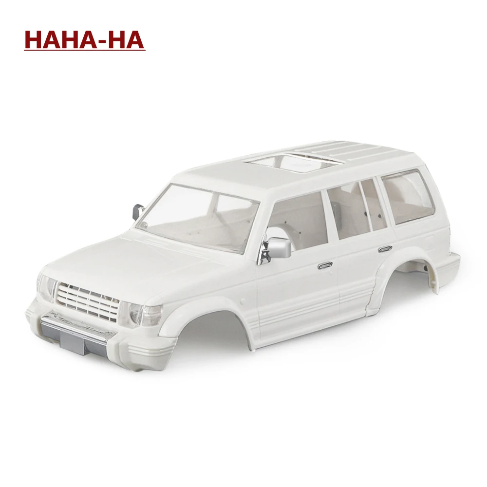 

1/10 RC PAJERO V33/V43 Complete Hard Plastic Body Kit 313mm Wheelbase for RC Crawler Axial SCX10 II 90046 90047