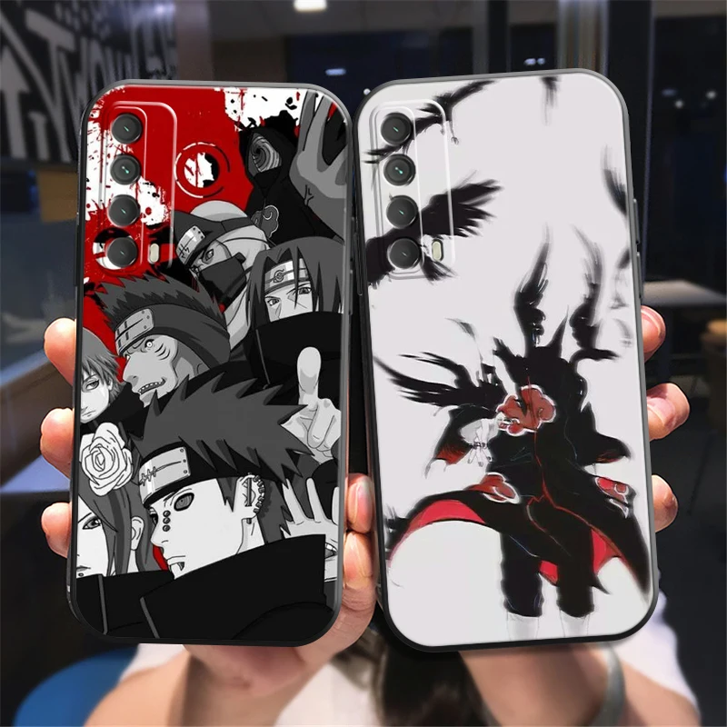 

Japan Anime NARUTO Phone Case For Huawei Honor 10 V10 10i 10 Lite 20 V20 20i 20 Lite 30S 30 Lite Pro Black Carcasa Funda Soft