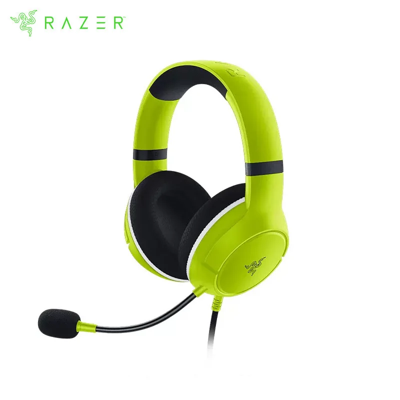 

Razer Kaira X Wired Headset for Xbox Series X|S, Xbox One, PC, Mac Mobile Devices Triforce 50mm Drivers HyperClear Cardioid Mic