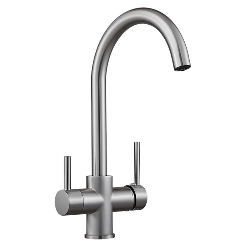 Фильтр для кухни кран питьевой воды крепление на палубе черный смеситель поворот