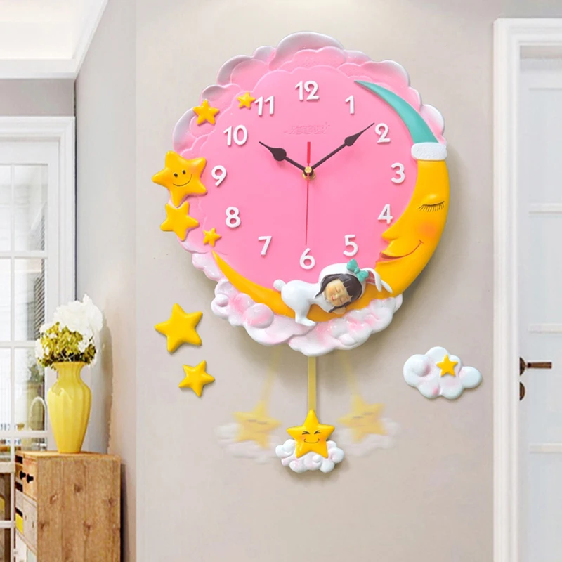 

Luxury Wall Clock Children Digital Modern Wall Clock Creative Mechanism Decoration Wall Duvar Saati Home Decorating Items