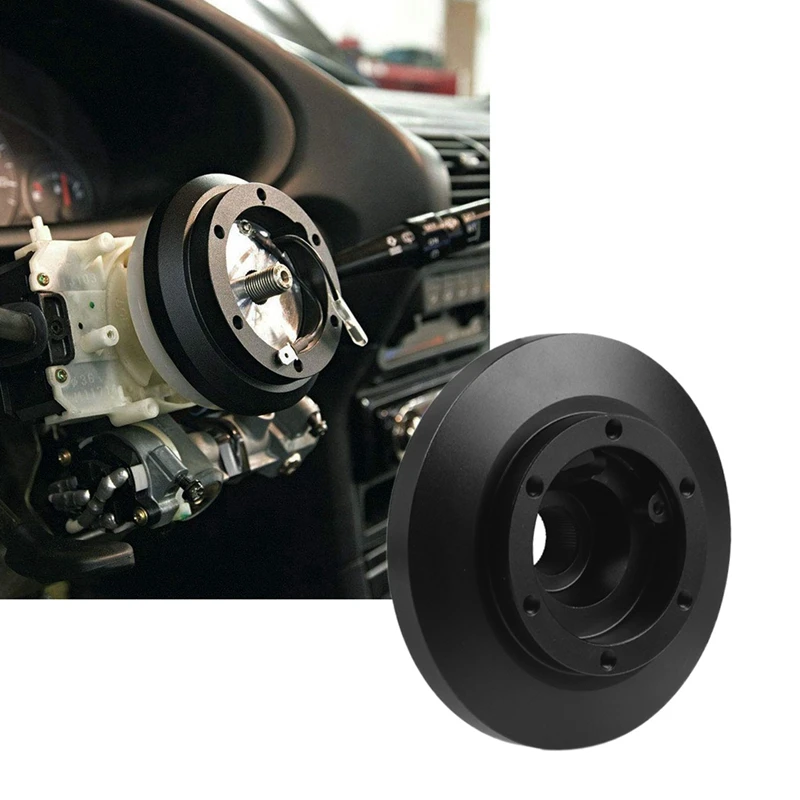 

Steering Wheel Short Hub Adapter Boss Kit E39 Steering Wheel Hub Adapter For 91-98 BMW E36 M3 318 328I 325I Z3 E39 850Ci