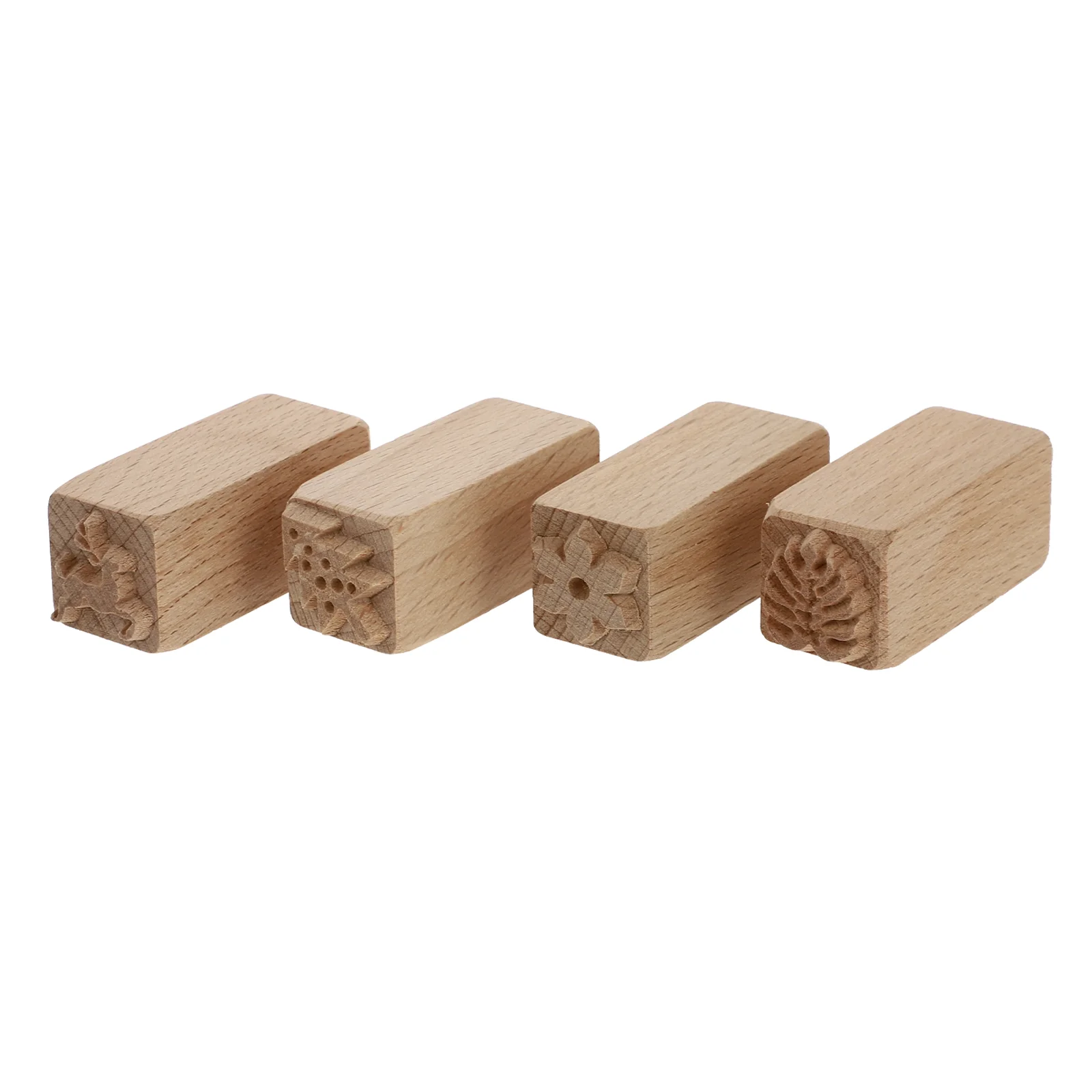 

4pcs Economical Practical Exquisite Dough Stampers Supplies For Cake Bread