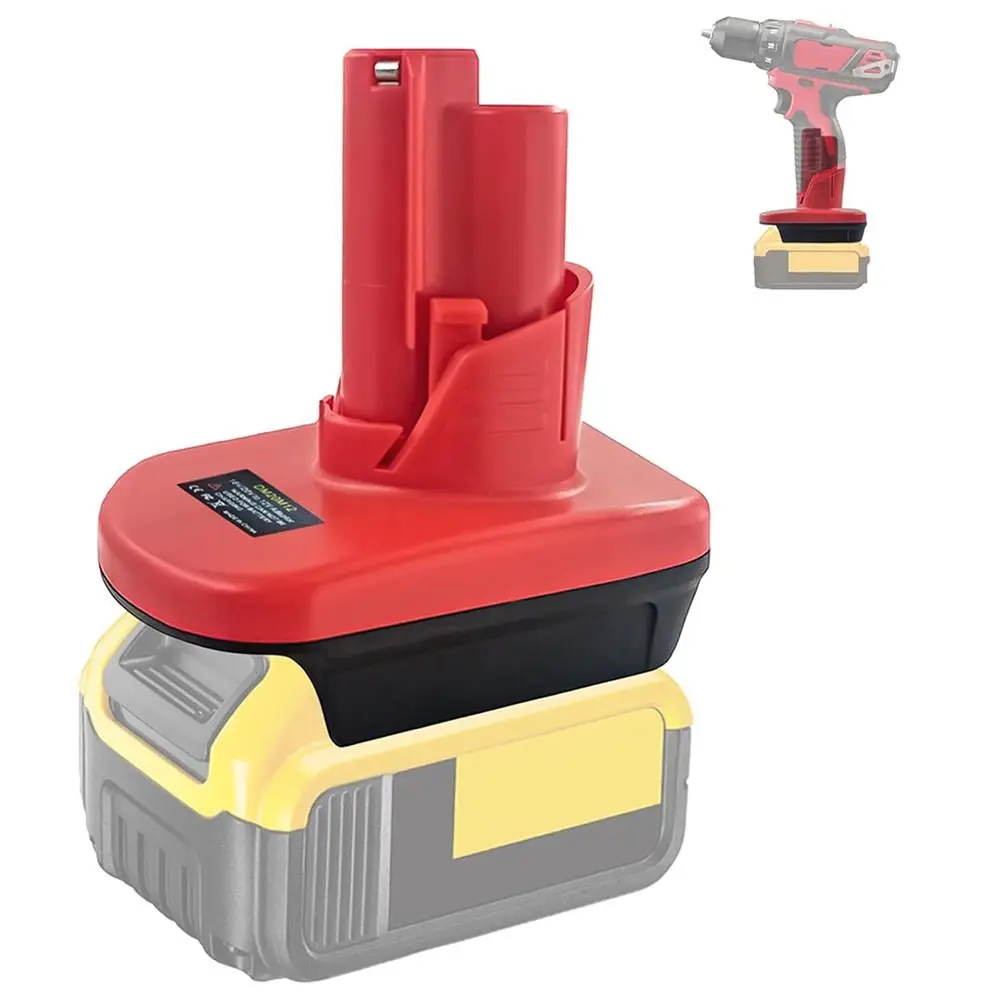

18V to 12V Battery Adapter Accessories Durable Universal Li-on Battery Converter Power Tools Power Adapter