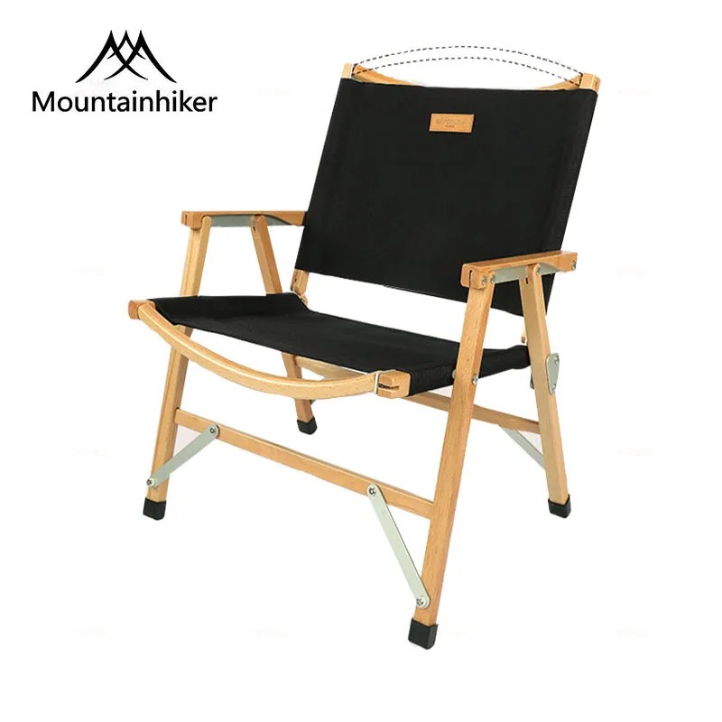 

Mountainhiker Outdoor Folding Chair Beech Portable Detachable Foldable Camping Seat For Fishing Travel Ultralight Armchair