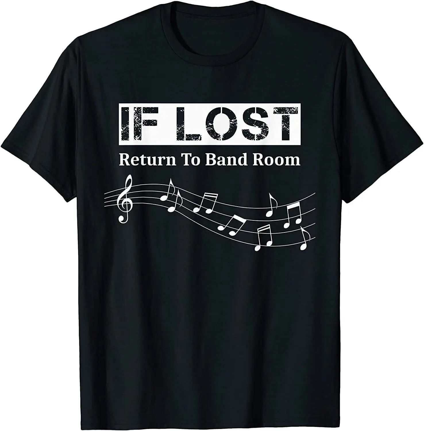 

If Lost Return To Band Room droshipping Japanese T shirt Fashion New Summer Style Short Sleeve Tshirt Summer Casual T-shirt Men