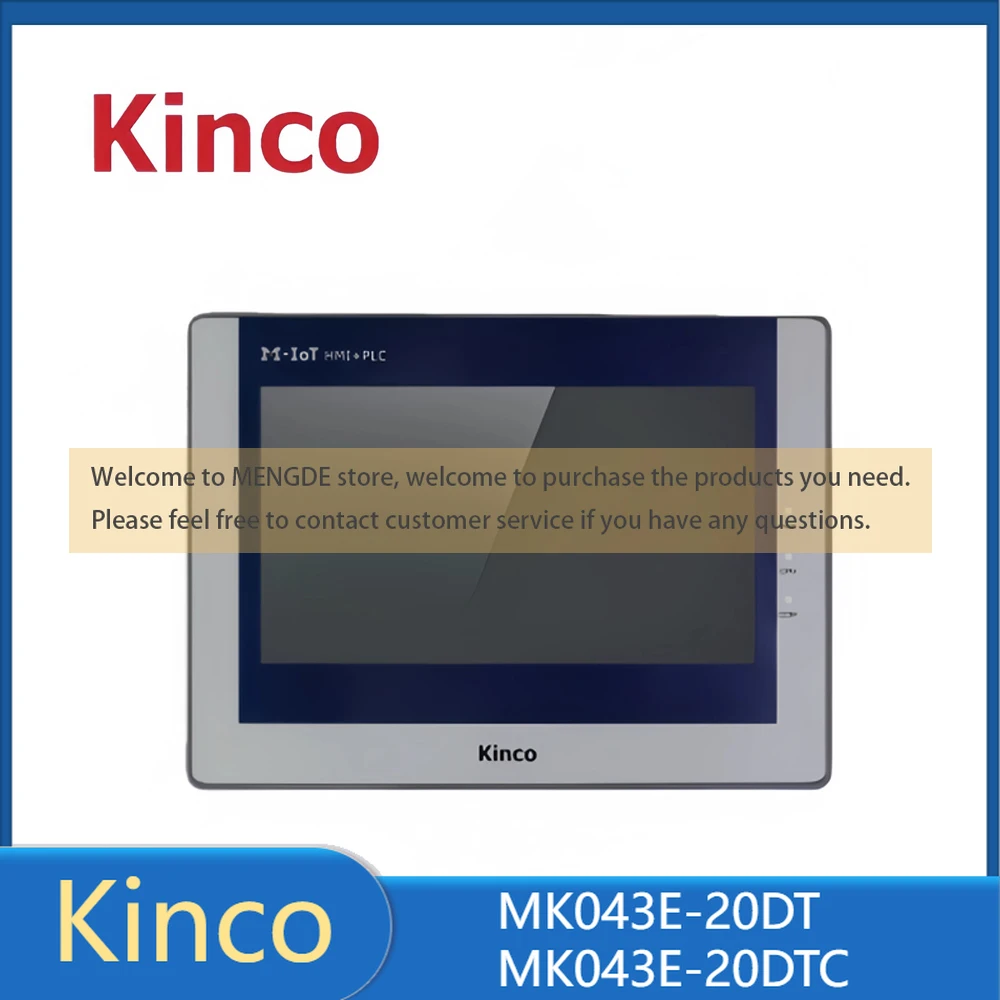 Фото 4,3-дюймовый программируемый контроллер KINCO IoT HMI PLC «все в одном» MK043E-20DT MK043E-20DTC MK043E-27DT с сенсорным экраном и интегрированной панелью №1