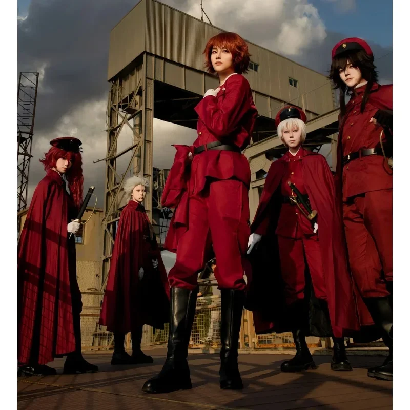 Фото Костюм Тэцуо Суэхиро, Сайгико Джоно, Теруко Окура из Bungo Stray Dogs, униформа для косплея, парик, аниме, Хэллоуин, вечеринка №1